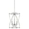 Westinghouse Chandelier 40W 3-Light Isadora, Brushed Nickel Lattice Weave Cage 6303800 - alternate 5